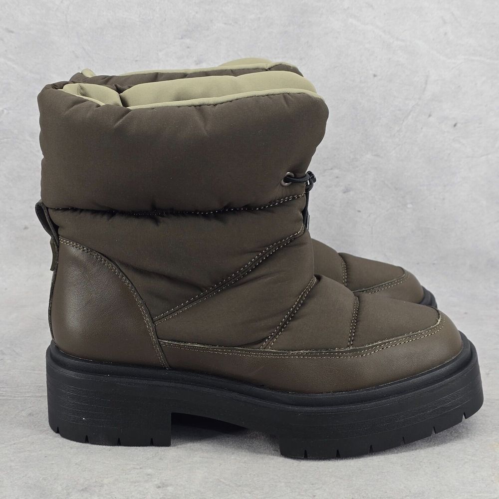 Sam Edelman Lakyn Puffer Boots Alpine Dark Green Women's‎ 7.5 M - Picture 4 of 12